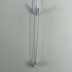 Silver necklace with pendant